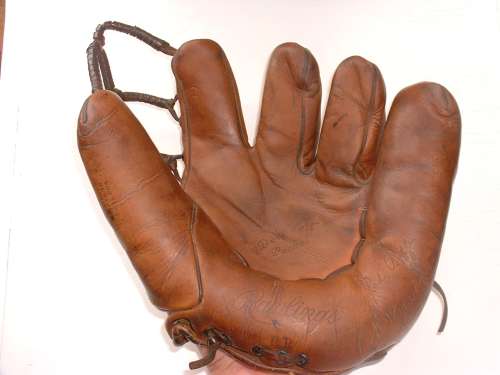 Red Rolfe Rawlings RR Rolled Web Front